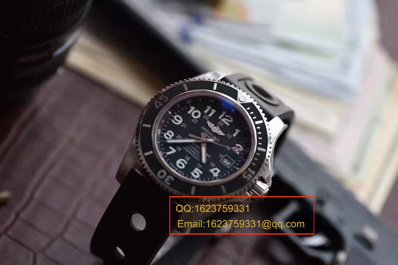 【视频评测N厂一比一高精仿手表】百年灵超级海洋二代44CM系列A17392D7/BD68/227S/A20SS.1男表 / BL055