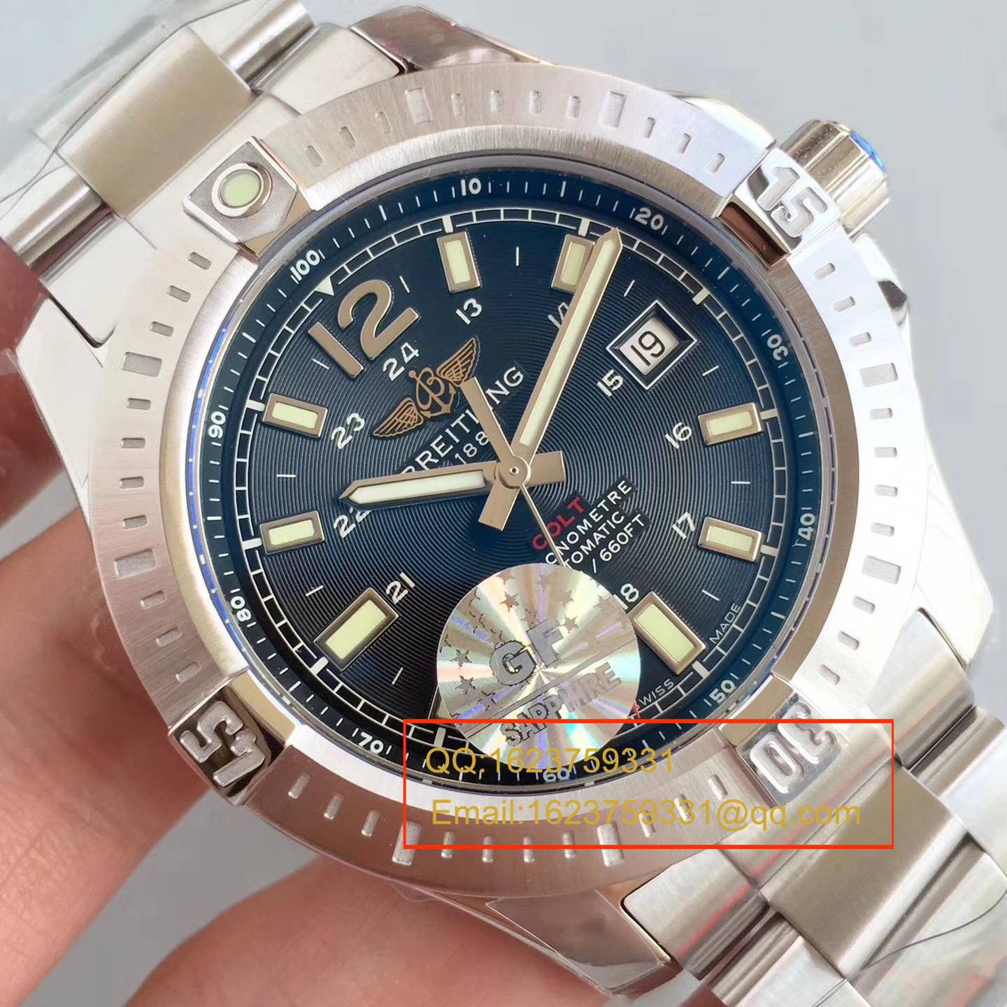 【GF一比一超A高仿手表】百年灵挑战者系列A1738811/BD44/173A腕表 / BLBB023