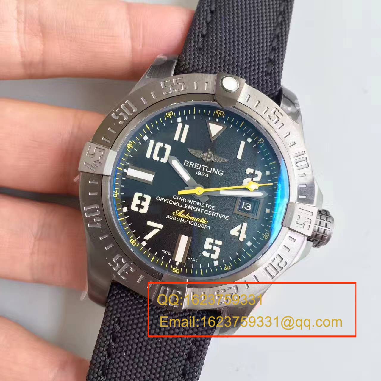 【GF厂一比一超A高仿手表】【游泳神器】百年灵复仇者二代深潜海狼系列黄鸟 M17331E2|I530|109W|M20BASA.1腕表 / BL074