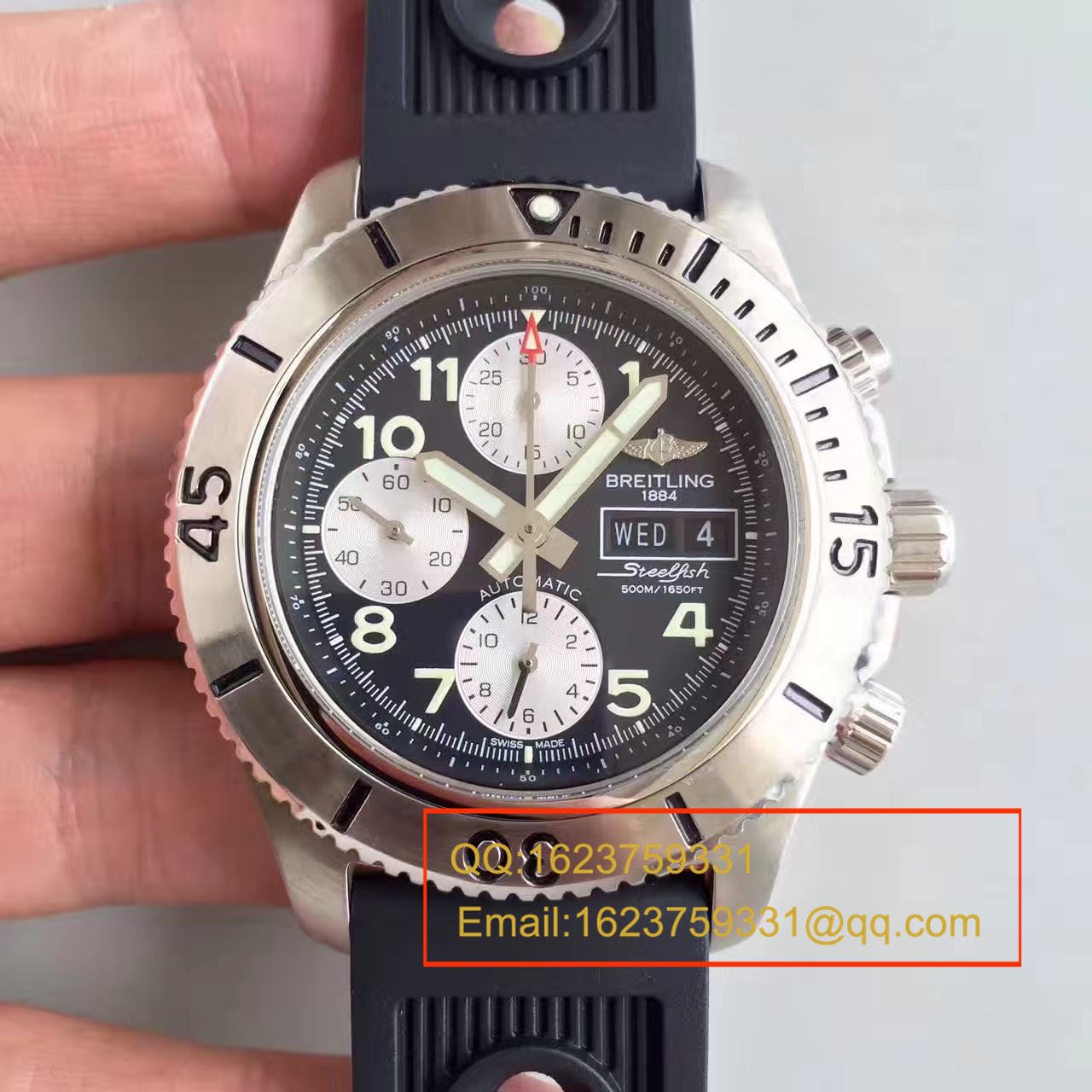 【GF一比一超A高精仿手表】百年灵超级海洋系列A13341C3/C893/200S/A20DSA.2钢鱼计时腕表 / BL071