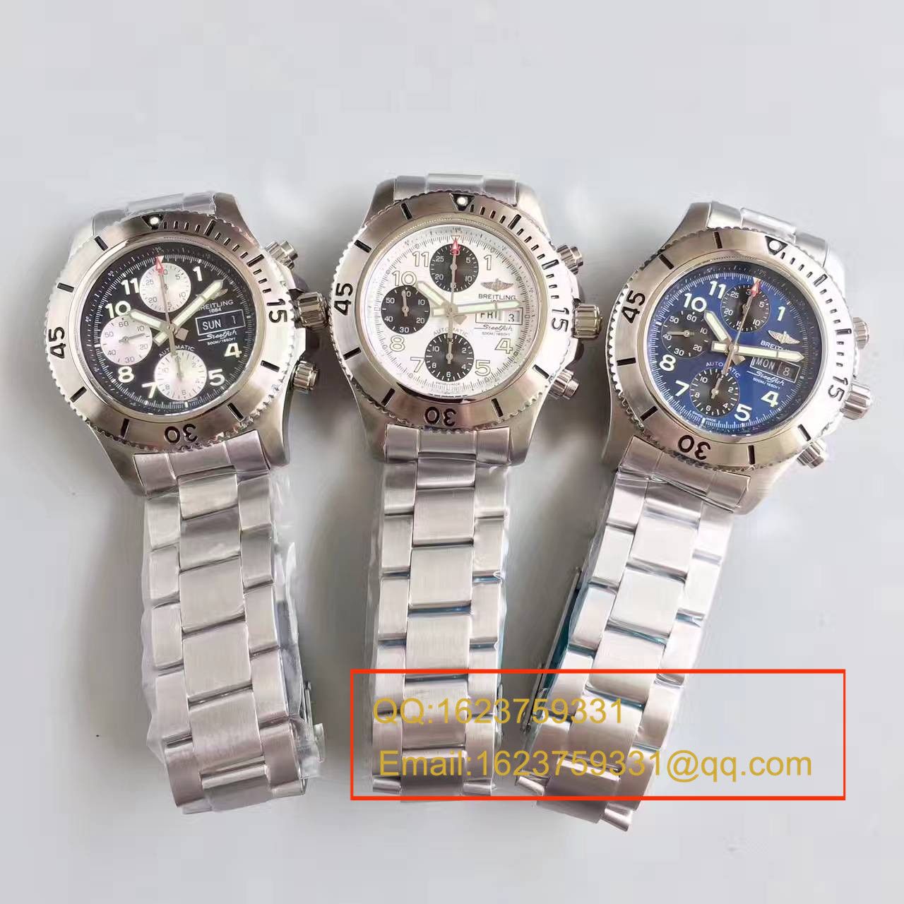 【GF一比一超A高精仿手表】百年灵超级海洋系列A13341C3/C893/200S/A20DSA.2钢鱼计时腕表 / BL071