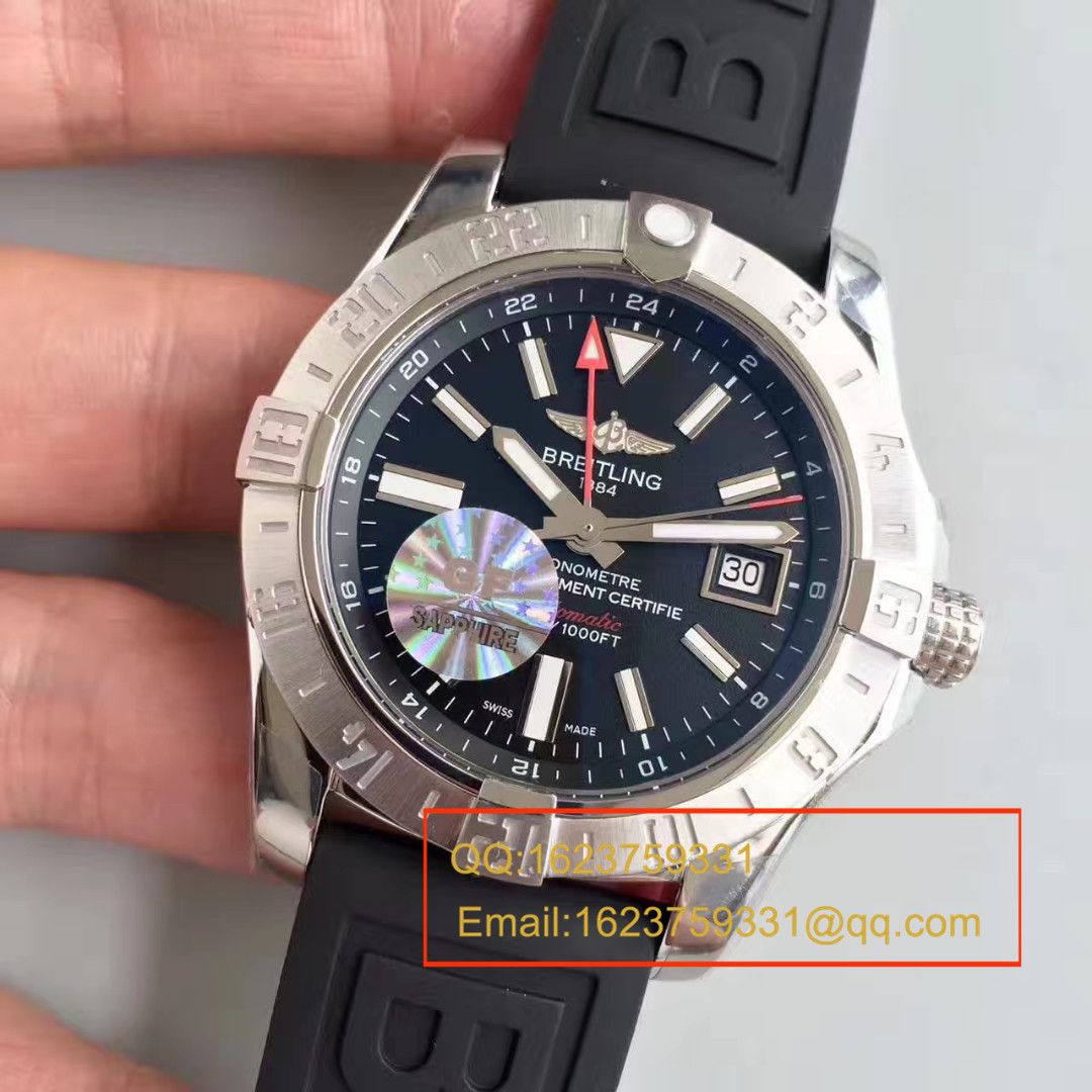 【GF厂一比一复刻高仿手表】百年灵 复仇者二代世界时间系列A3239011/BC34/170A腕表 / BL010