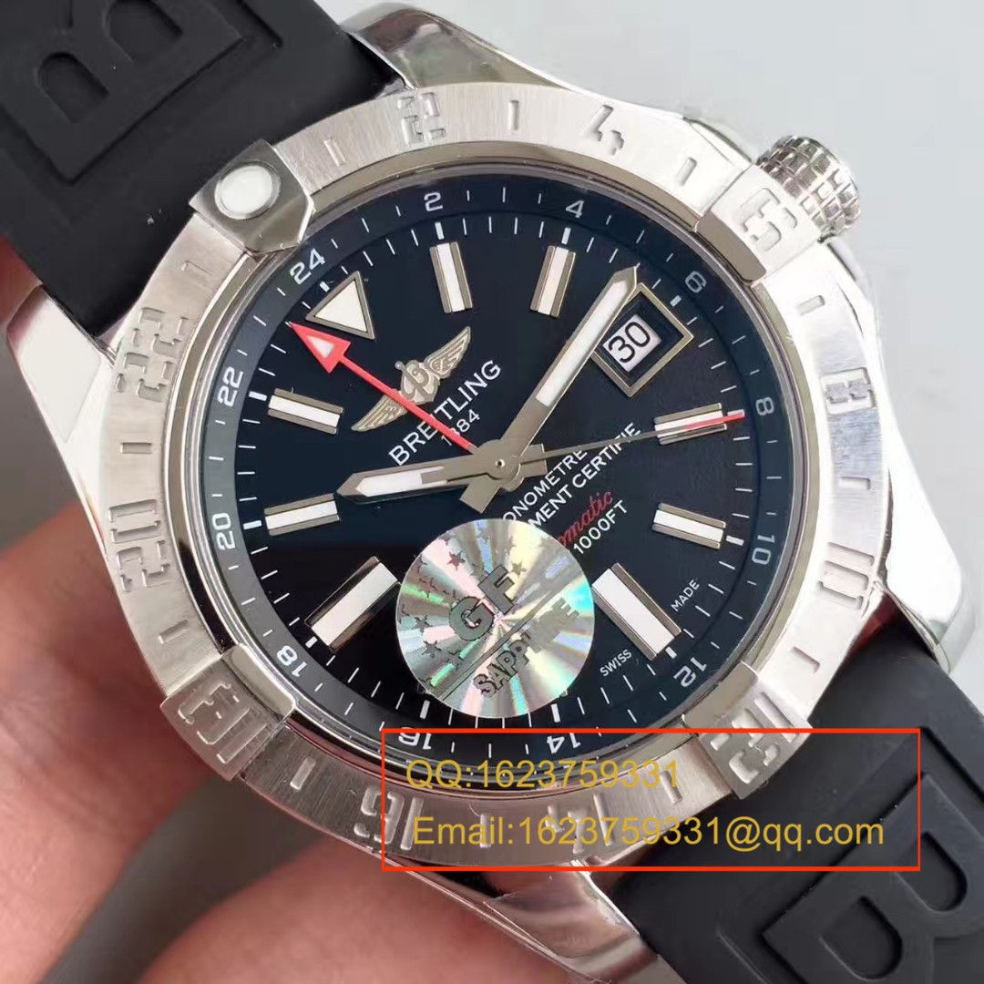 【GF厂一比一复刻高仿手表】百年灵 复仇者二代世界时间系列A3239011/BC34/170A腕表 / BL010