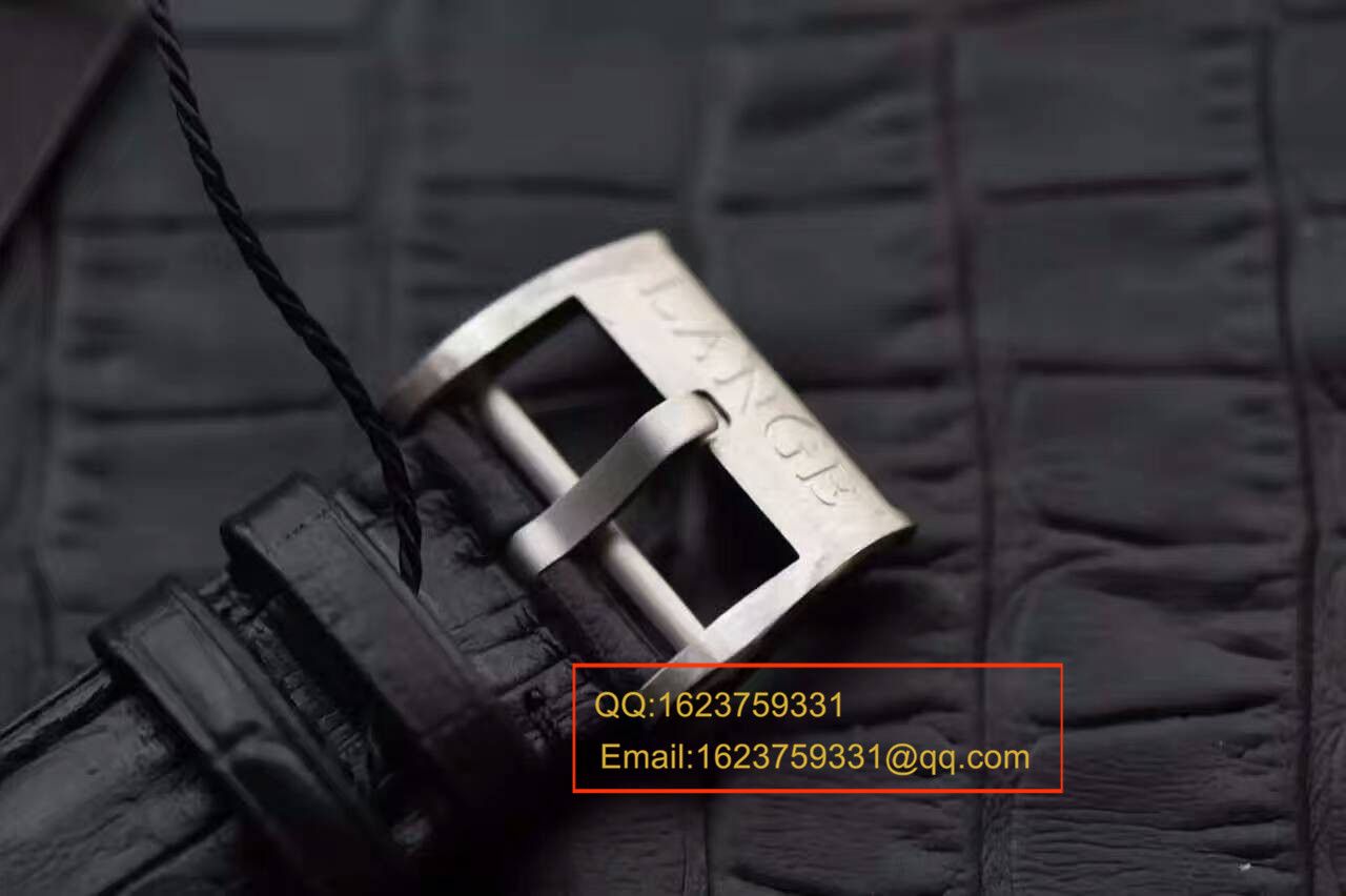 【实拍图鉴赏】GF一比一精高仿手表之朗格萨克森系列384.026、384.032男表 / LS010