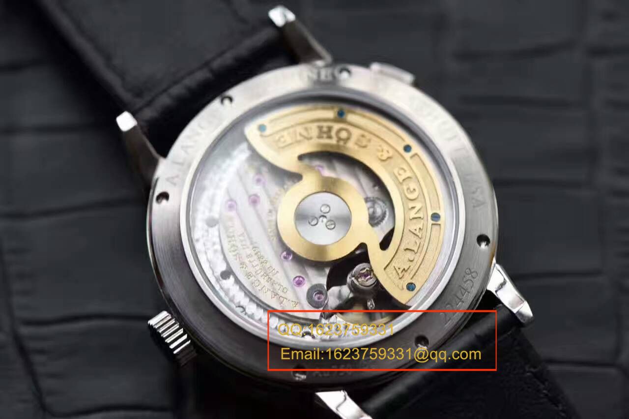 【实拍图鉴赏】GF一比一精高仿手表之朗格萨克森系列384.026、384.032男表 / LS010