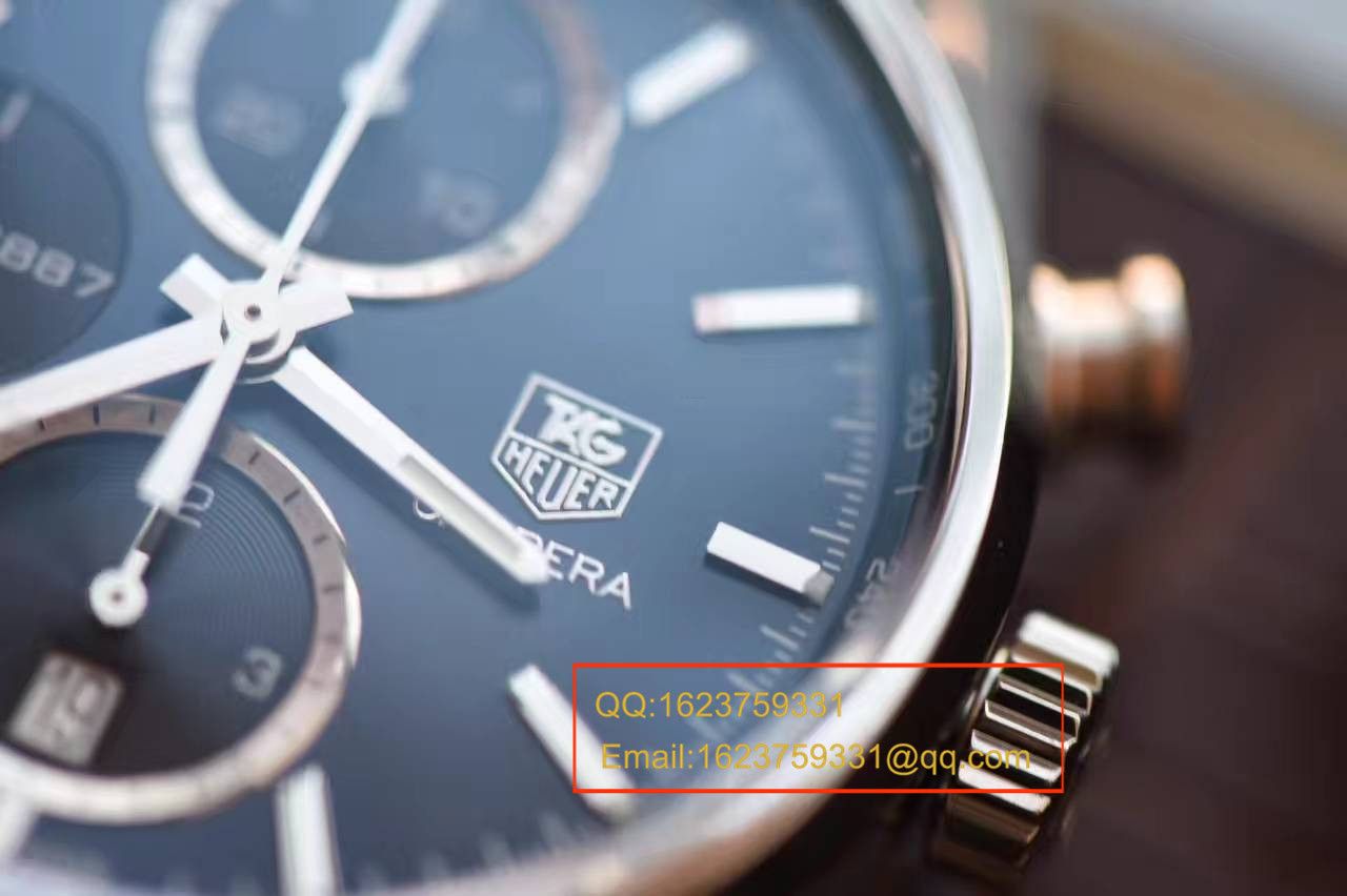 【视频解析】V6厂1:1精高仿手表之泰格豪雅卡莱拉系列CAR2110.FC6266腕表 / TGB0041