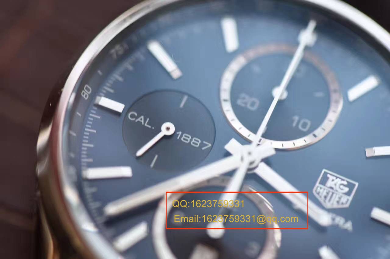 【视频解析】V6厂1:1精高仿手表之泰格豪雅卡莱拉系列CAR2110.FC6266腕表 / TGB0041
