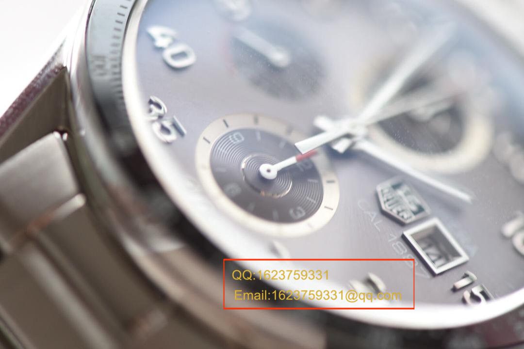 【视频评测HBBV6厂1:1顶级复刻高仿手表】泰格豪雅卡莱拉系列CAR2A11.BA0799腕表 / TGBD0171