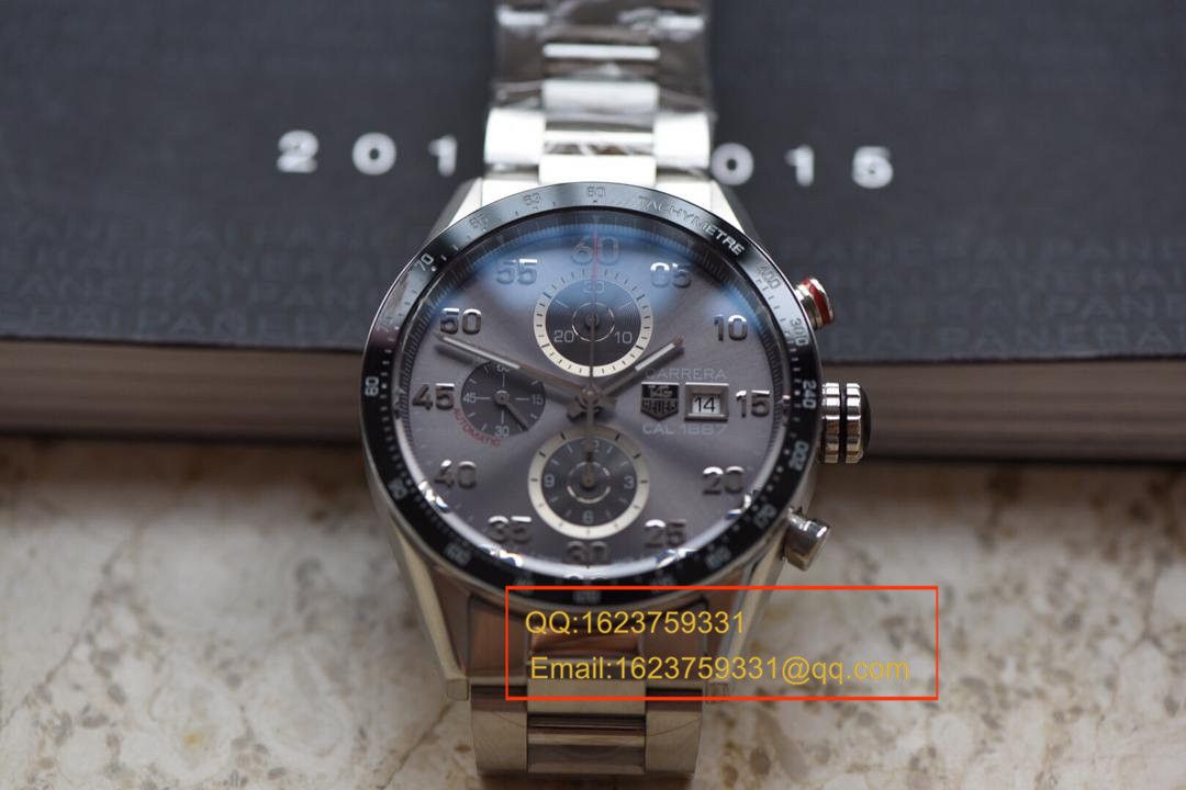 【视频评测HBBV6厂1:1顶级复刻高仿手表】泰格豪雅卡莱拉系列CAR2A11.BA0799腕表 / TGBD0171