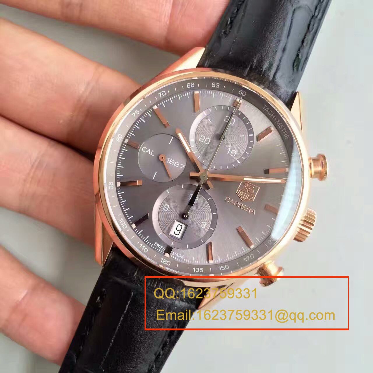 【HBBV6厂超A高精仿手表】泰格豪雅卡莱拉系列CAR2141.FC8182腕表 / TG004