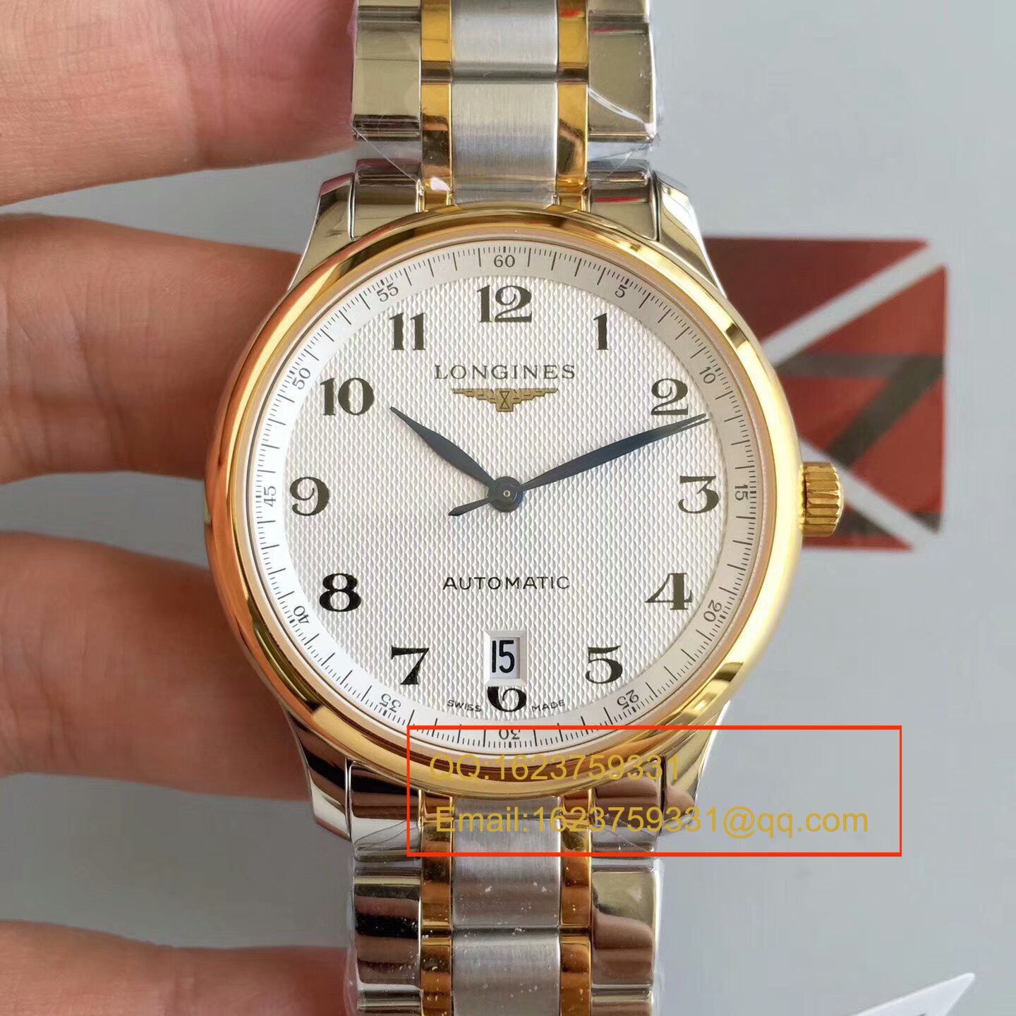 【KZ一比一超A精高仿手表】浪琴名匠系列L2.628.5.78.7（钢带）、L2.628.6.78.3(皮带)间黄金单历腕表 / LBD096