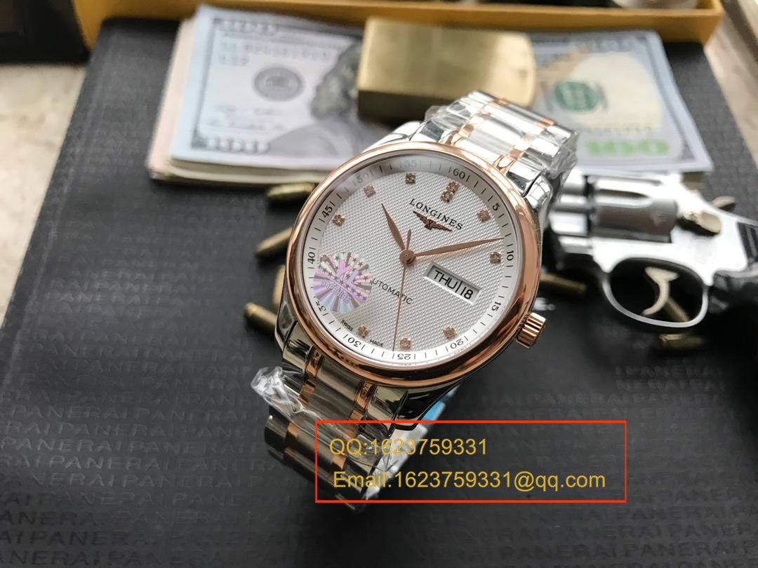 【视频评测YL厂一比一高精仿手表】浪琴名匠双历最强版本媲美正品L2.755.4.77.6男表 / L061