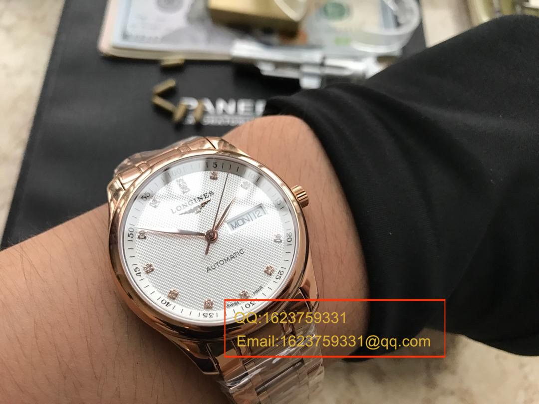 【视频评测YL厂一比一高精仿手表】浪琴名匠双历最强版本媲美正品L2.755.4.77.6男表 / L061