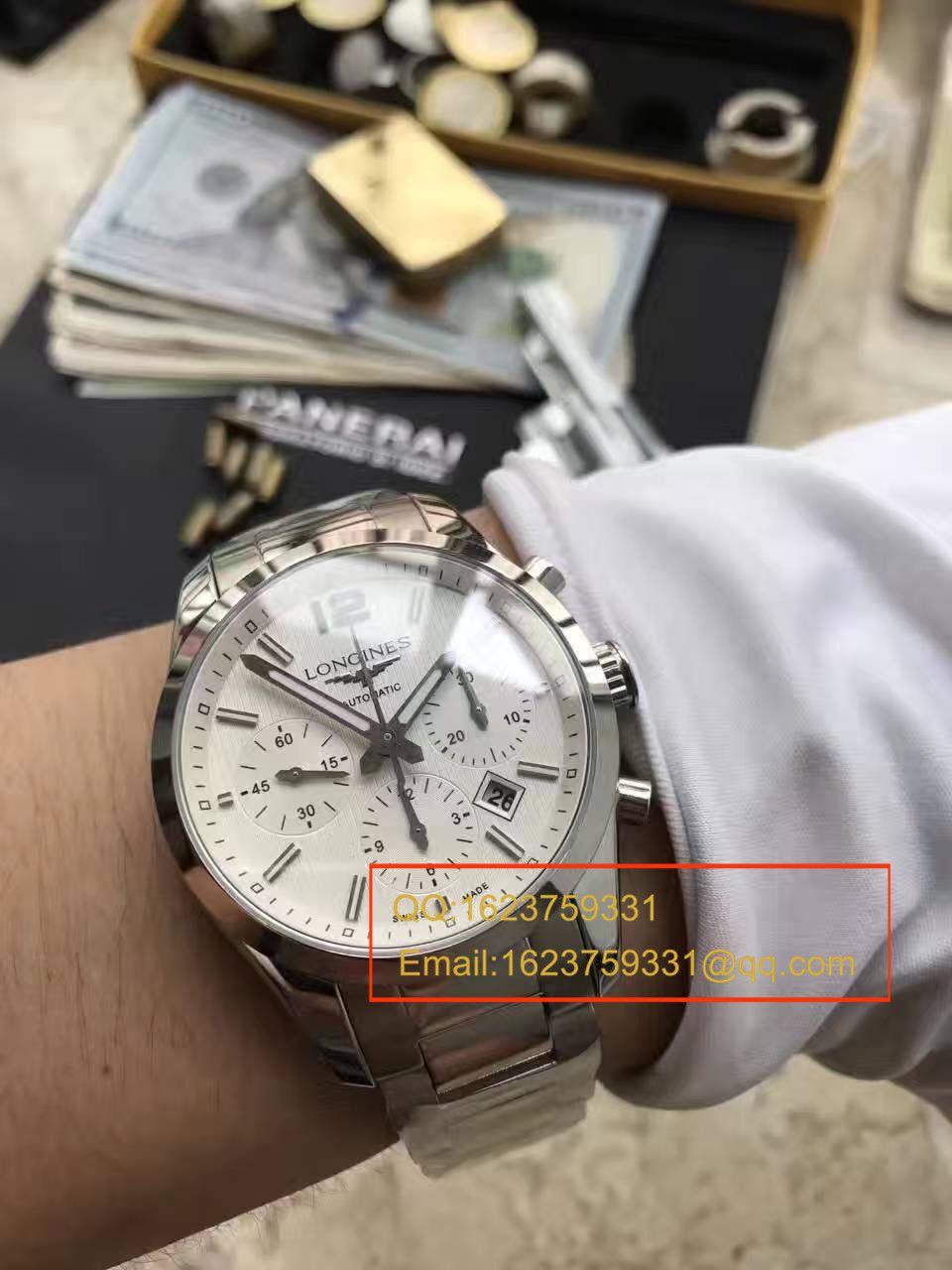 【视频评测YL厂1:1顶级复刻高仿手表】浪琴康铂系列L2.786.4.76男表 / LAF053