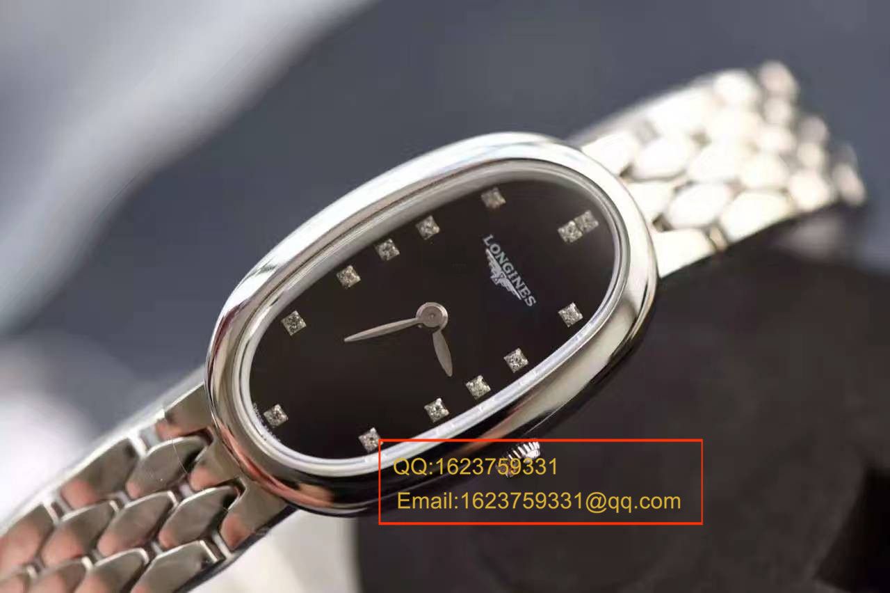 【视频评测KZ台湾厂超A高精仿手表】浪琴优雅圆舞曲系列L2.305.4.87.6女士石英腕表 / LAC043