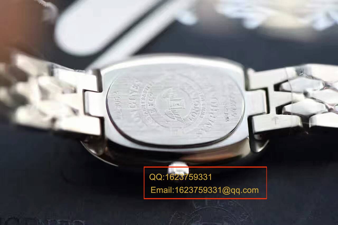 【视频评测KZ台湾厂超A高精仿手表】浪琴优雅圆舞曲系列L2.305.4.87.6女士石英腕表 / LAC043