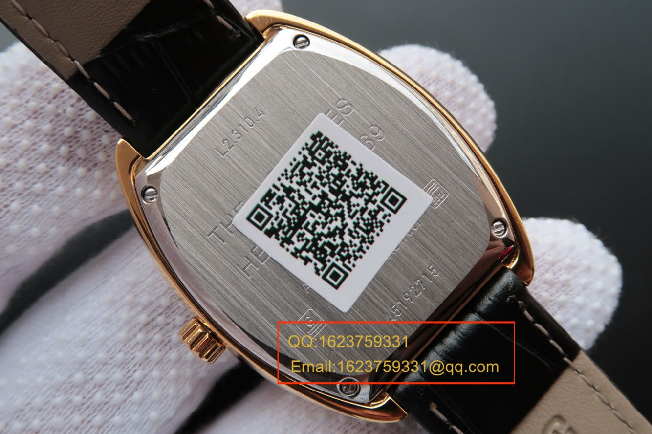 【MK厂1:1超A高仿手表】浪琴HERITAGE1969复古传统系列L2.310.4.72.0金壳腕表 / L091