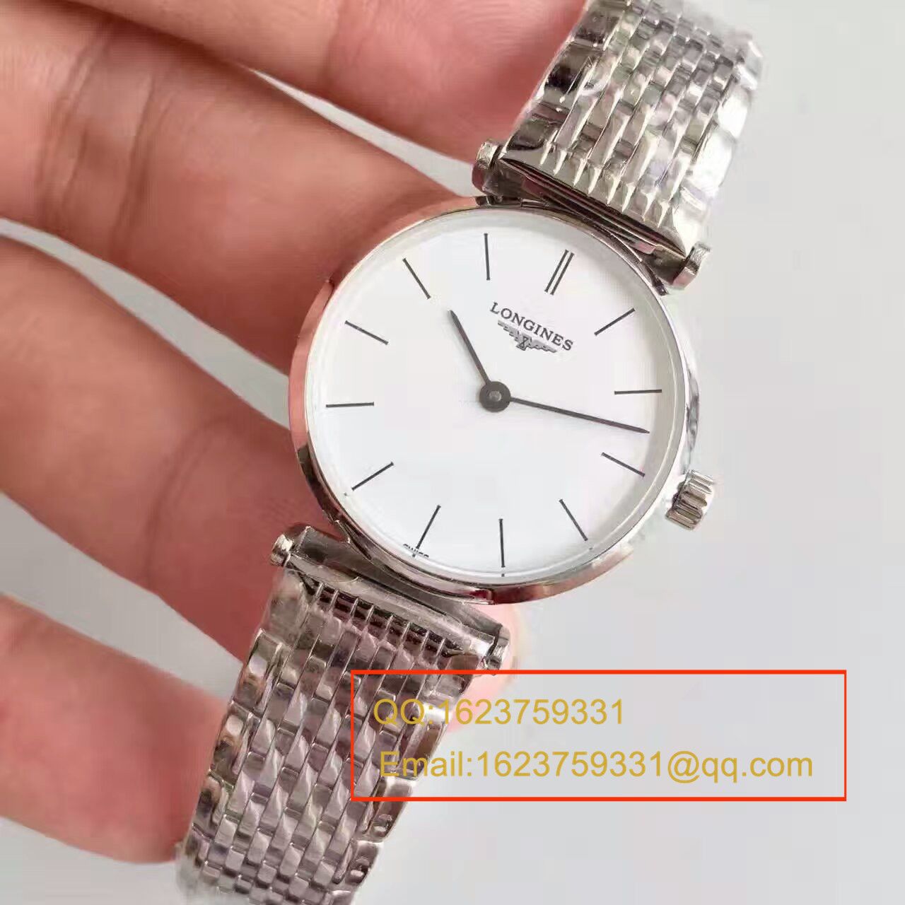 【MK厂超A高仿手表】浪琴优雅系列L4.209.4.11.6女士腕表 / L073