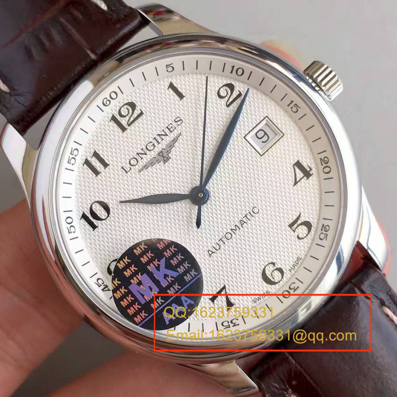 【MK厂一比一超A精高仿手表】浪琴LONGINES制表传统《名匠系列》L2.518.4.78.3机械腕表 / LQ008