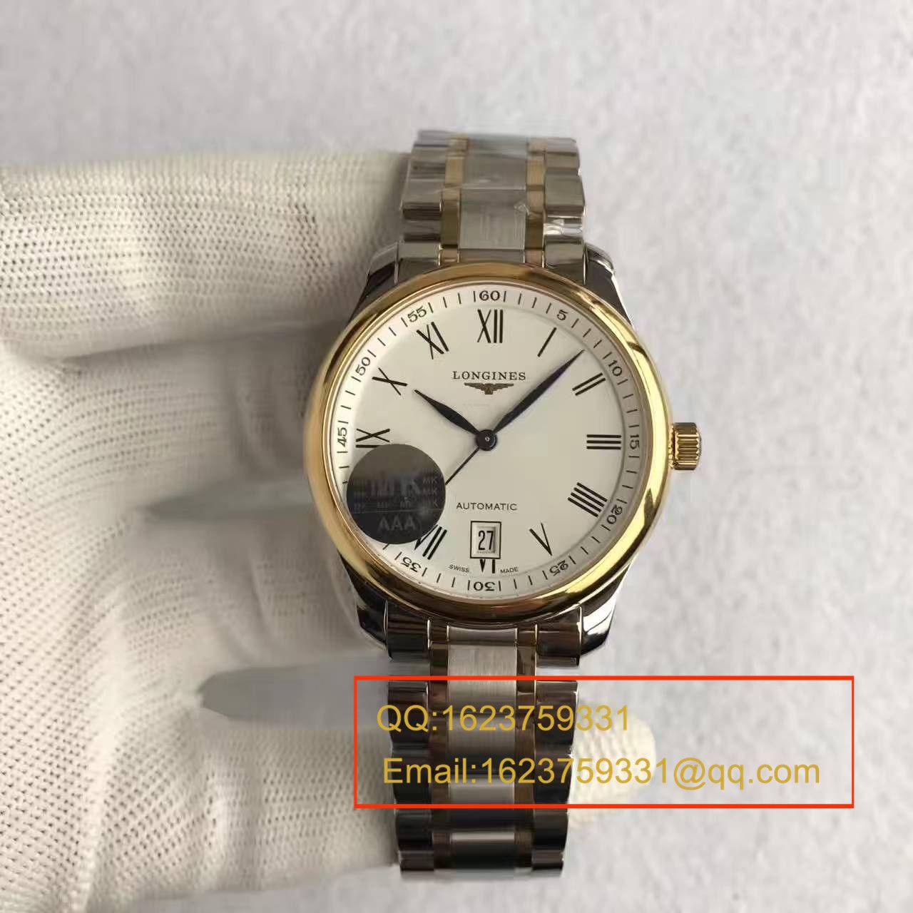 【MK厂一比一超A高仿手表】浪琴MASTER COLLECTION名匠系列 L2.628.5.11.7腕表 / L087