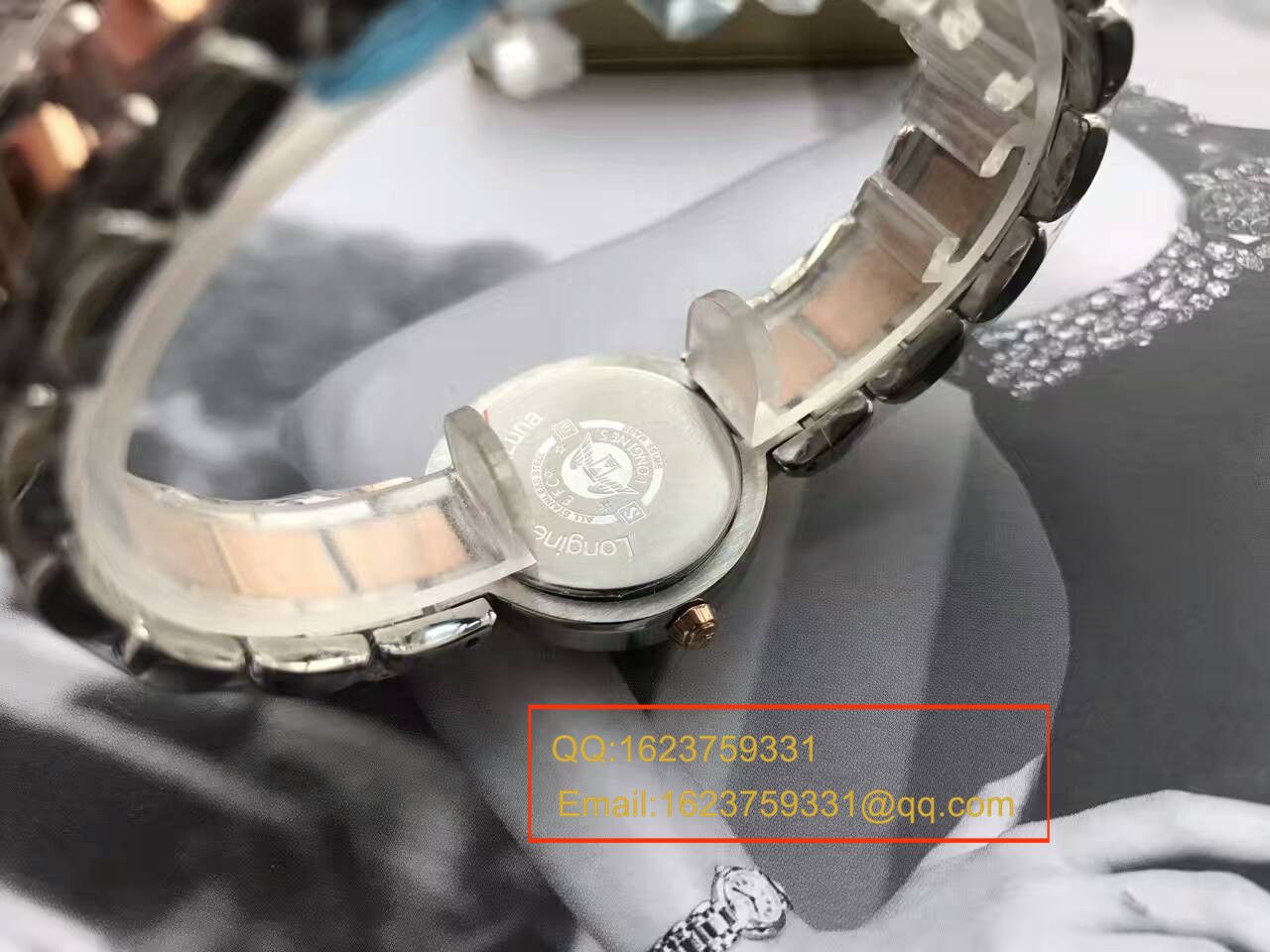 【KZ台湾厂一比一高精仿手表】浪琴优雅 PRIMALUNA心月系列L8.109.5.87.6腕表 / L046