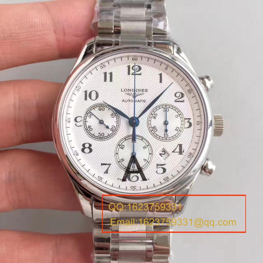 【视频评测JF一比一超A高仿手表】浪琴 LONGINES名匠系列 L2.759.4.78.6 男士机械腕表 / LQ021