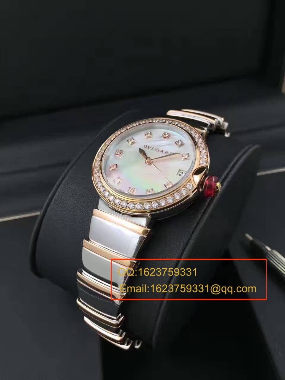【BV厂一比一超A精高仿手表】宝格丽LVCEA系列102198 LU33WSPGSPGD/11女士腕表 / BG017