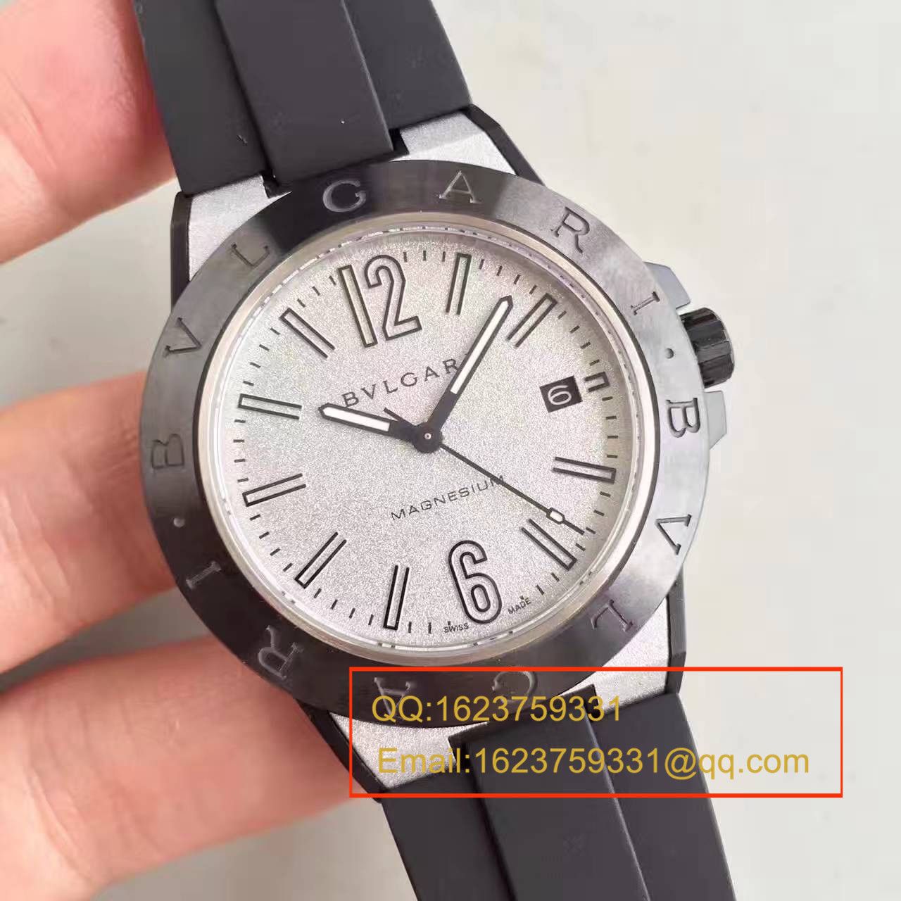 【GF厂一比一超A高仿手表】宝格丽DIAGONO系列102427 DG41C6SMCVD腕表 / BGB0016