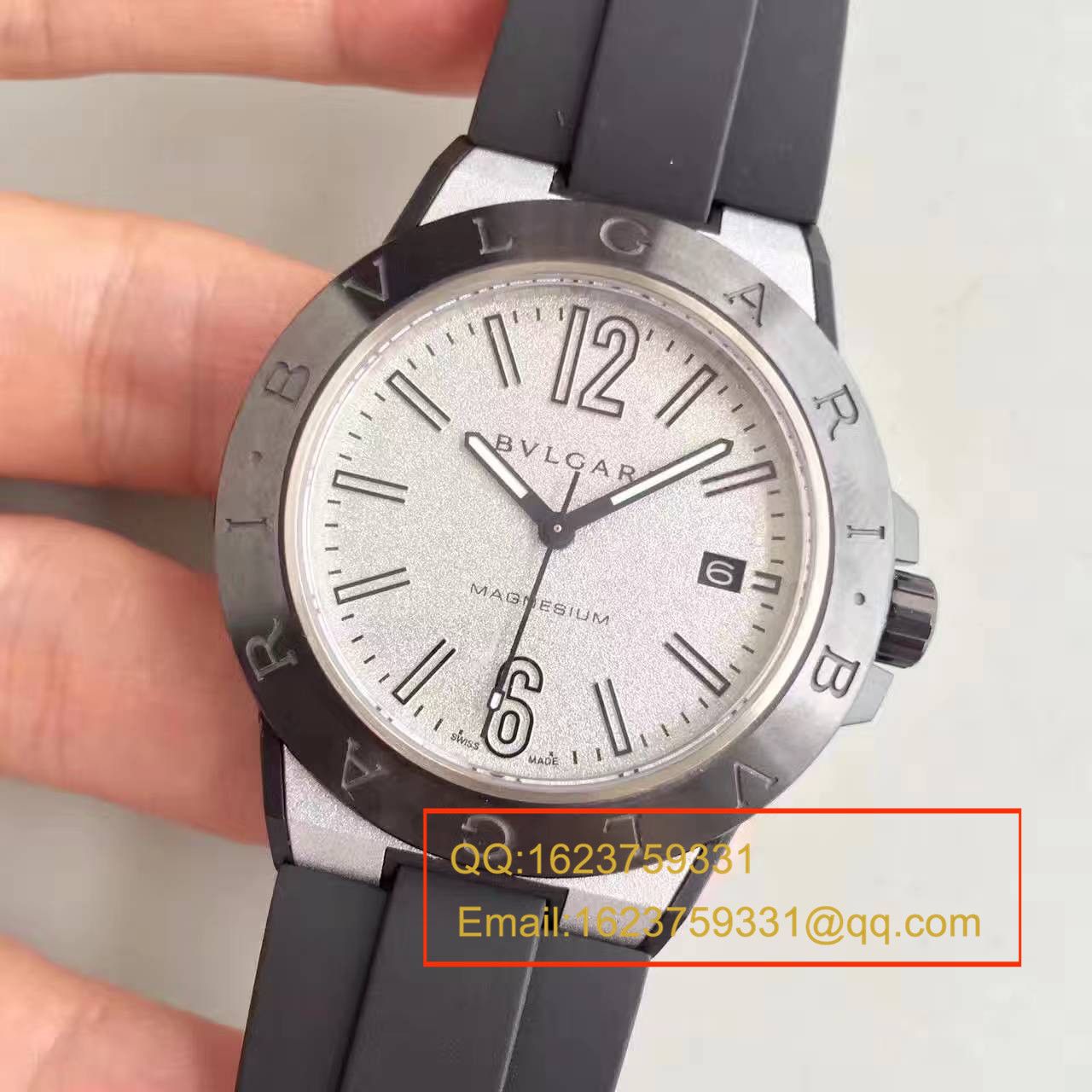 【GF厂一比一超A高仿手表】宝格丽DIAGONO系列102427 DG41C6SMCVD腕表 / BGB0016