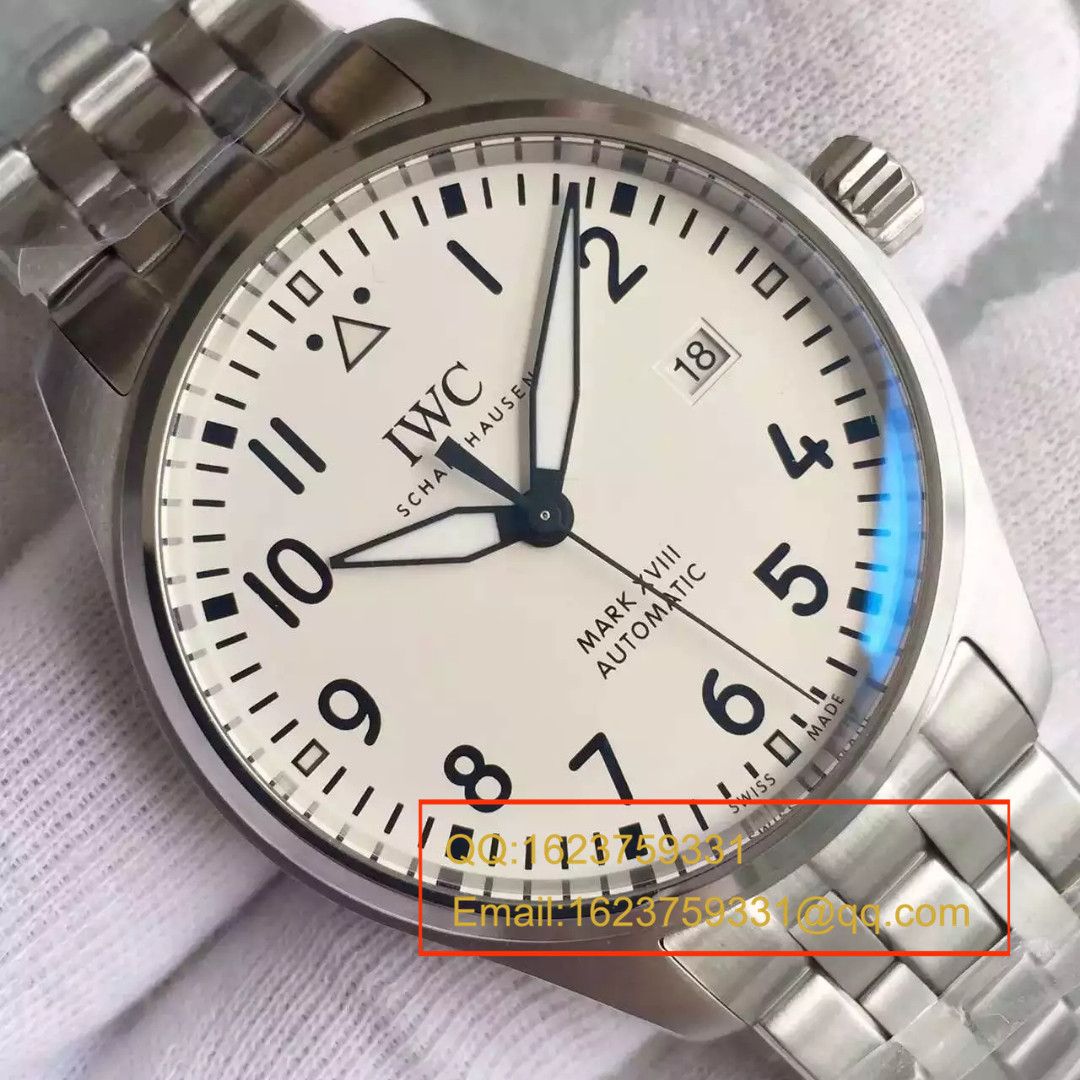 【MK1:1复刻高仿手表】万国飞行员马克十八飞行员腕表系列IW327002腕表《精钢表带款》 / WG244