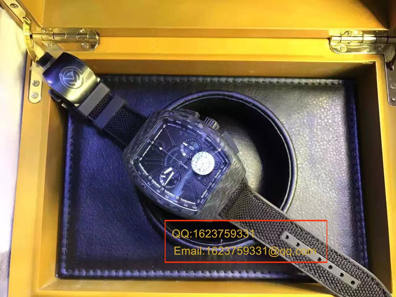 【视频评测LE一比一超A高仿手表】法兰克.穆勒Franck Muller NEW SARATOGE系列V 45 CC DT BLACK PXL腕表 / FL08