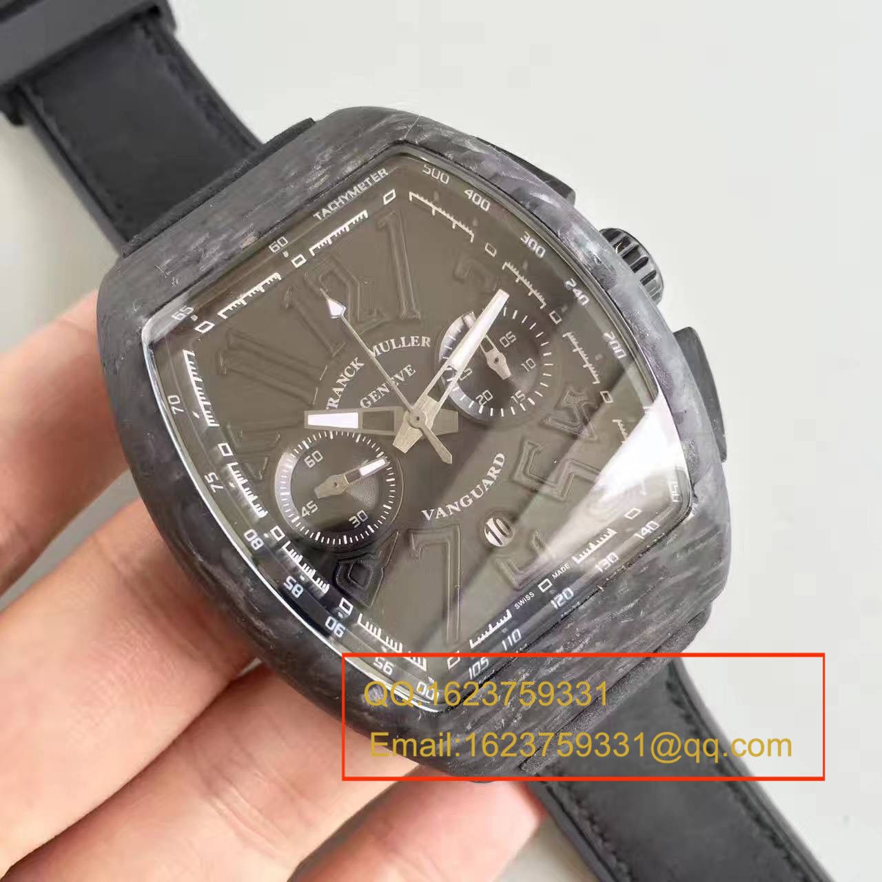 【视频评测LE一比一超A高仿手表】法兰克.穆勒Franck Muller NEW SARATOGE系列V 45 CC DT BLACK PXL腕表 / FL08