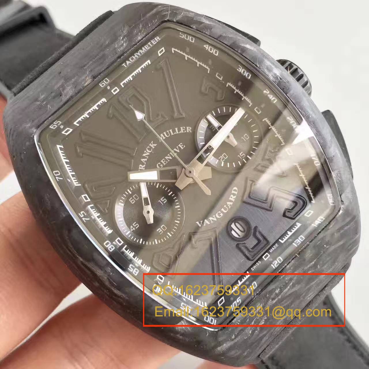 【视频评测LE一比一超A高仿手表】法兰克.穆勒Franck Muller NEW SARATOGE系列V 45 CC DT BLACK PXL腕表 / FL08