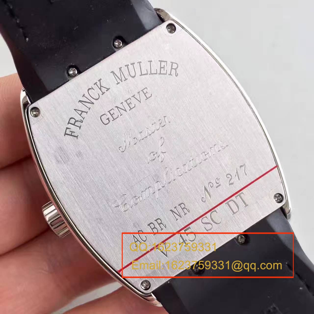 【FM一比一超A高仿手表】法兰克.穆勒VANGUARD系列V 45 SC DT腕表 / FL019