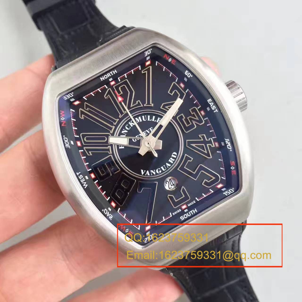 【FM一比一超A高仿手表】法兰克.穆勒VANGUARD系列V 45 SC DT腕表 / FL019