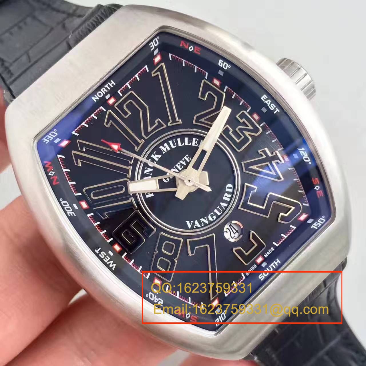 【FM一比一超A高仿手表】法兰克.穆勒VANGUARD系列V 45 SC DT腕表 / FL019