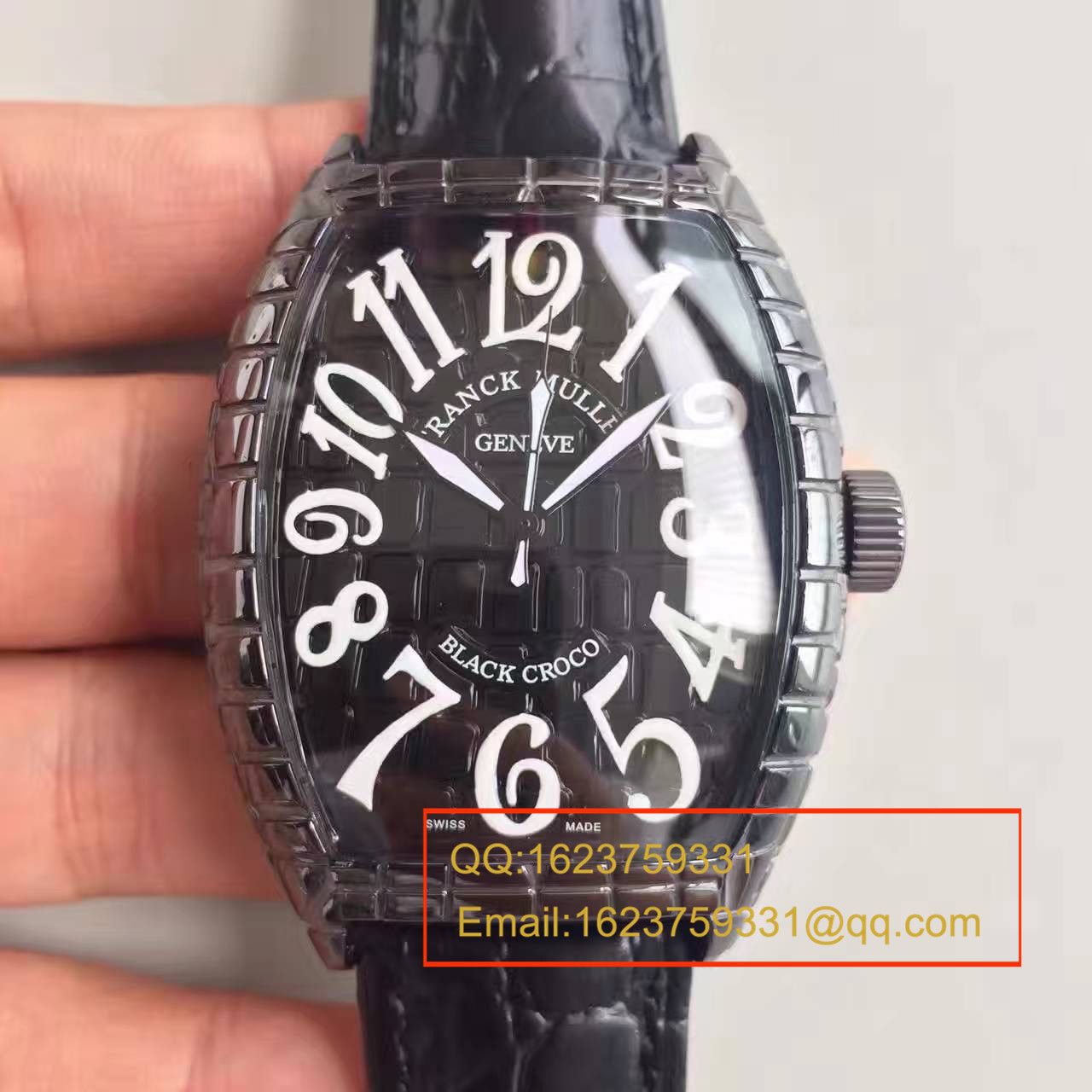 【FM一比一高仿手表】法穆兰BLACK CROCO系列8880 SC BLACK CROCO腕表 / FL14