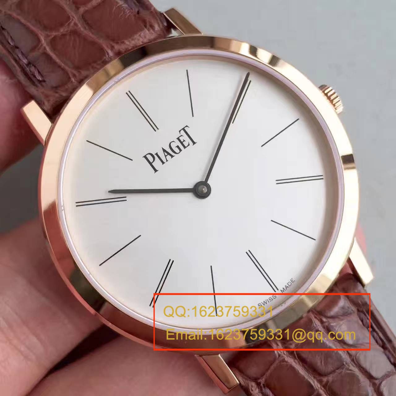 【台湾工厂1:1复刻高仿手表】伯爵ALTIPLANO系列G0A31114腕表 / PT007