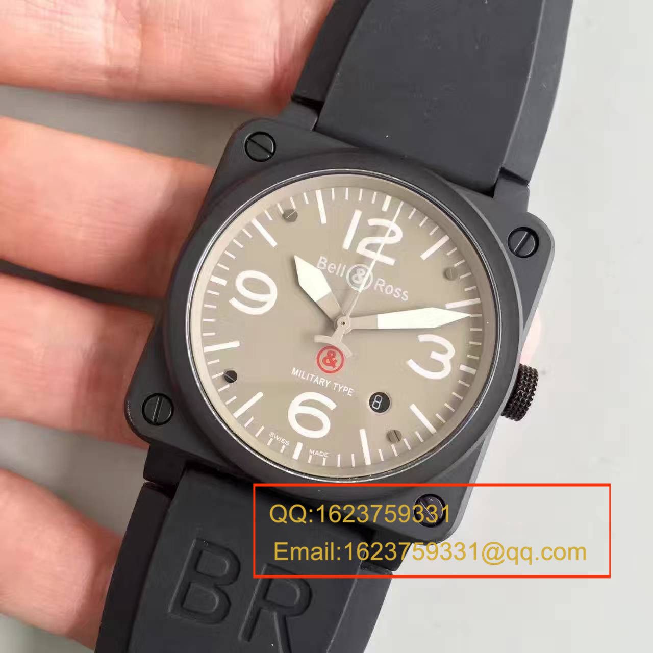 【BR厂一比一复刻瑞士精仿手表】柏莱士AVIATION系列BR 03-92 DESERT TYPE腕表 /  BLSAI008