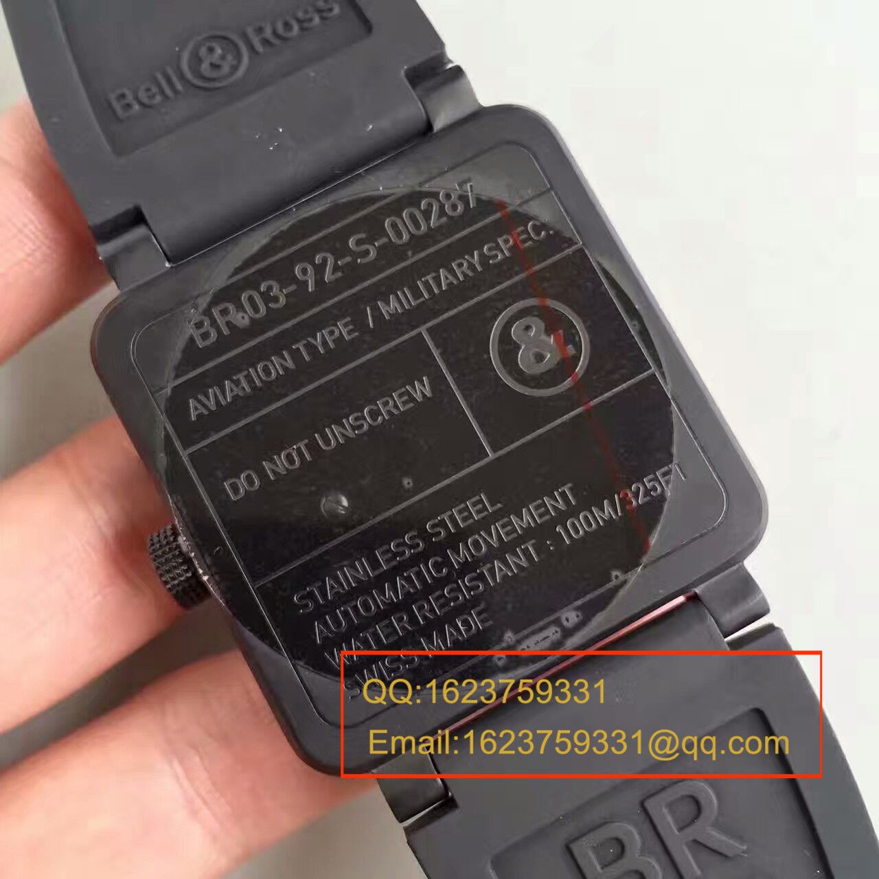 【BR厂一比一精高仿手表】BR柏莱仕法国国家宪兵特勤队设计制造GIGN专属特别版腕表 BR03-92 / BL011