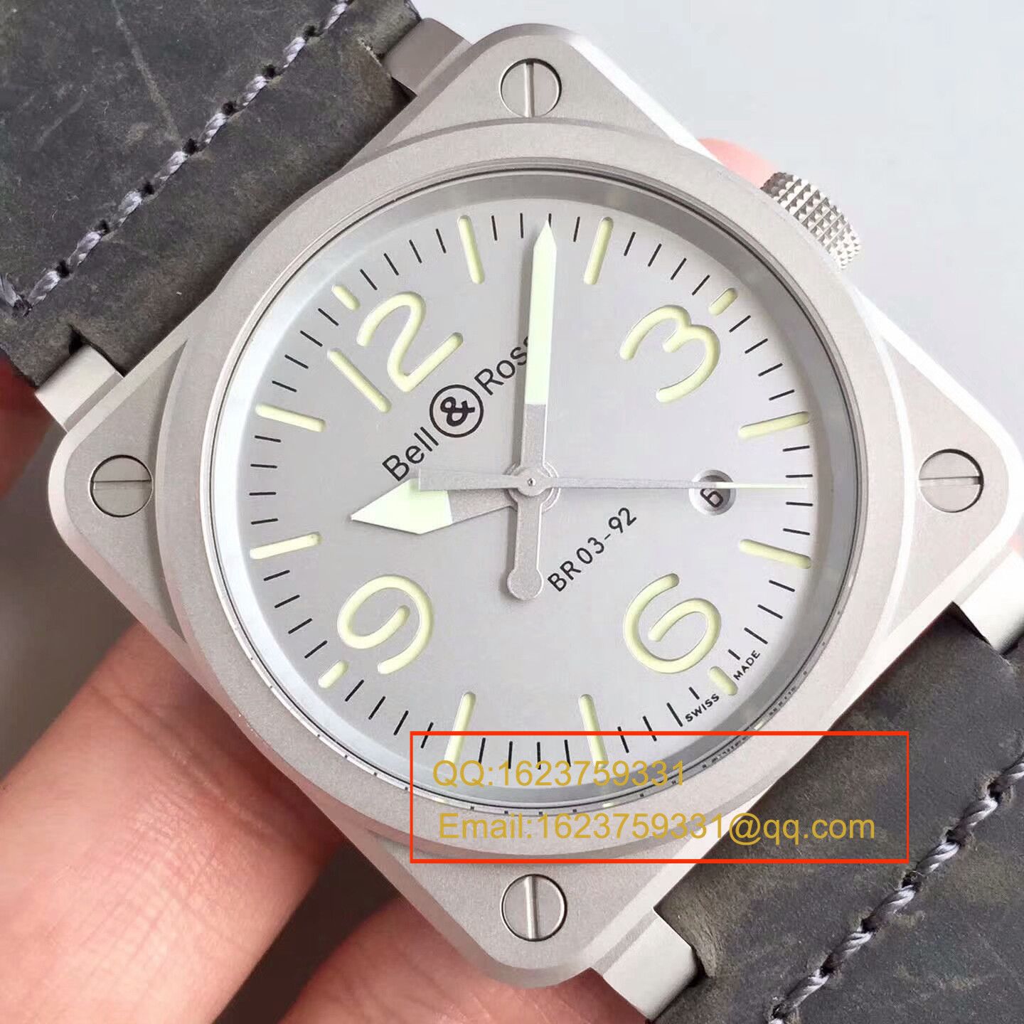 【BR一比一高仿手表】柏莱仕 Bell&Roas  BR 03-92 HOROLUM  LIMITED EDITION腕表 / BL006