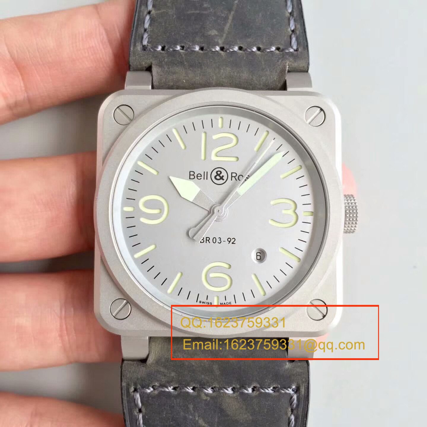【BR一比一高仿手表】柏莱仕 Bell&Roas  BR 03-92 HOROLUM  LIMITED EDITION腕表 / BL006