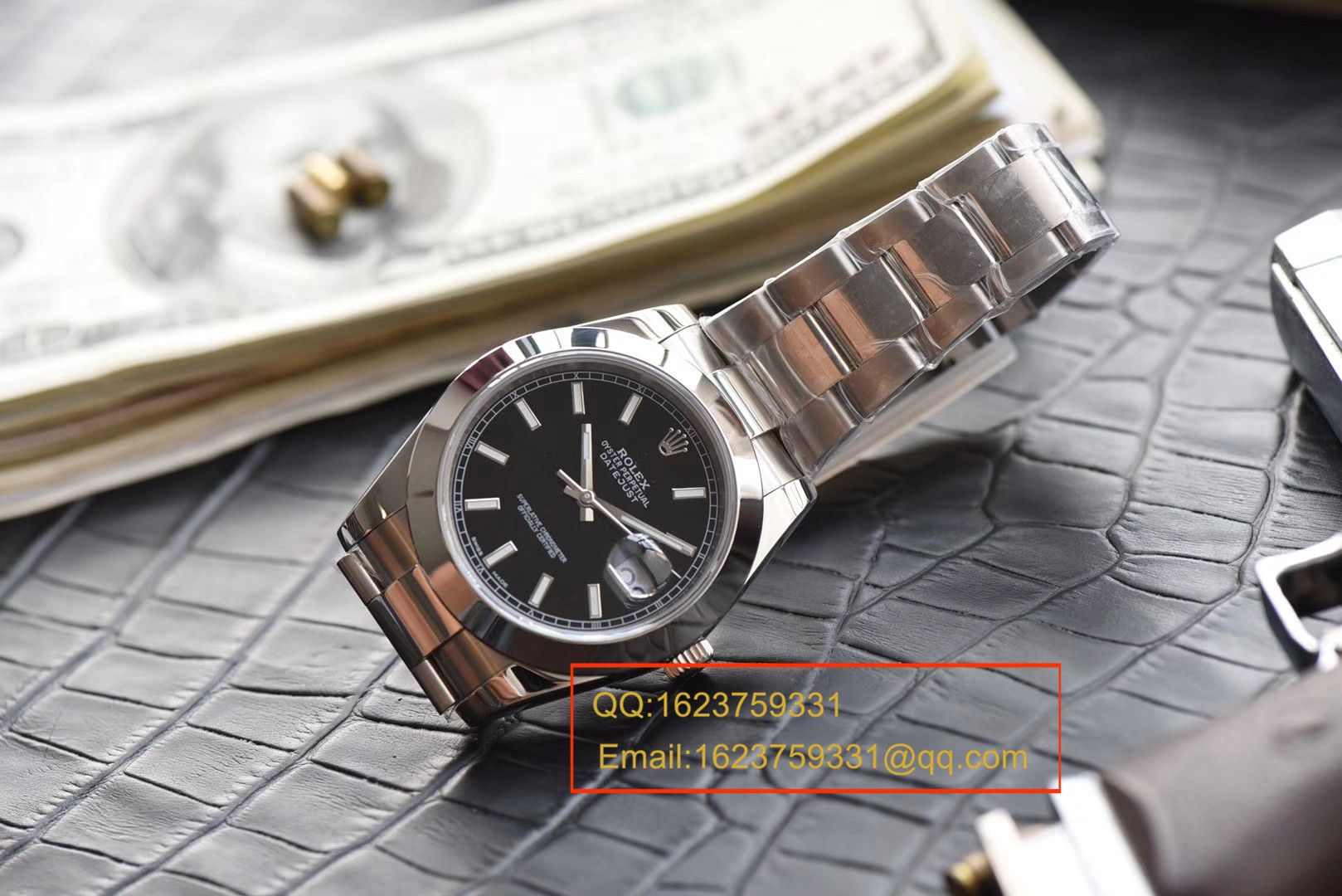 【N厂超A1:1高精仿手表】劳力士日志型系列116334-黑盘腕表 / RBE093
