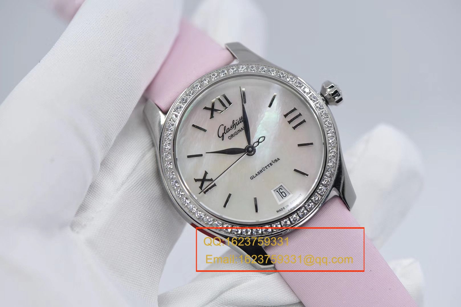 【FK一比一超A高仿手表】格拉苏蒂原创女表系列39-22-08-22-44腕表 / GLA049