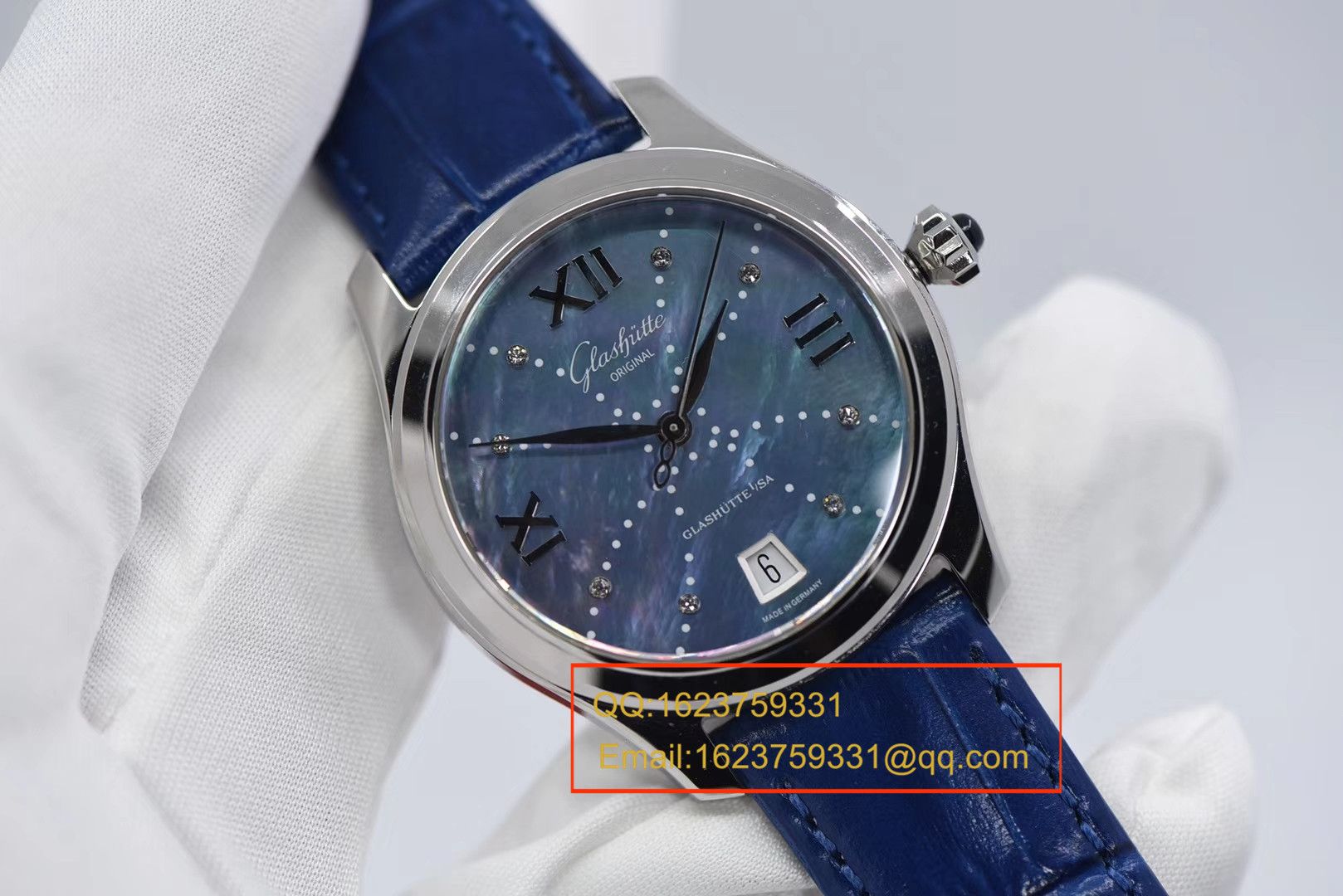 【FK一比一超A复刻高仿手表】格拉苏蒂原创女表系列 1-39-22-11-02-04腕表 / GLA050