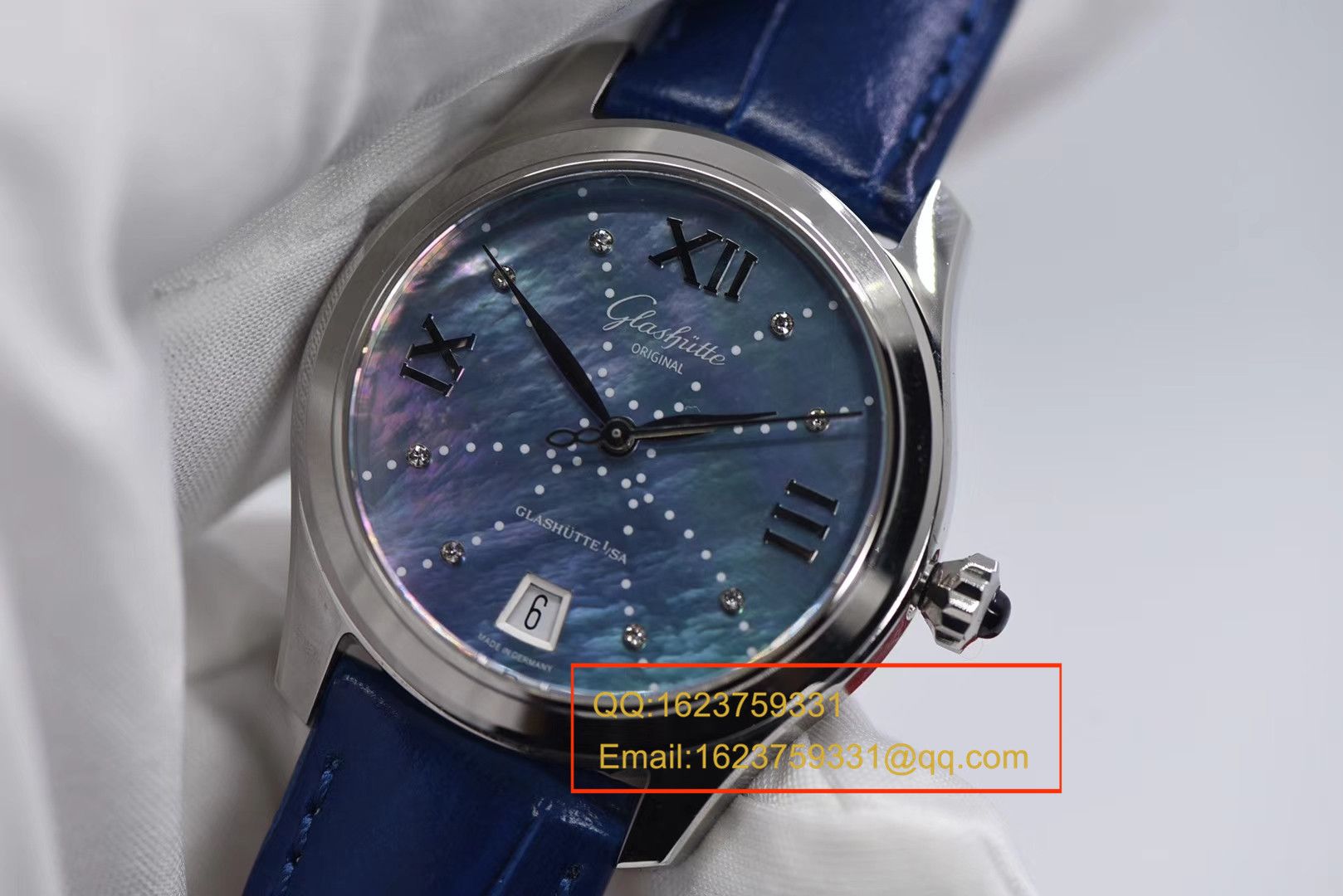 【FK一比一超A复刻高仿手表】格拉苏蒂原创女表系列 1-39-22-11-02-04腕表 / GLA050