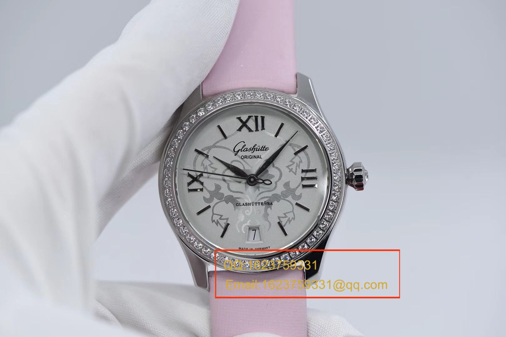 【FK一比一超A精高仿女表】格拉苏蒂原创女表系列1-39-22-03-22-44腕表 / GLA048