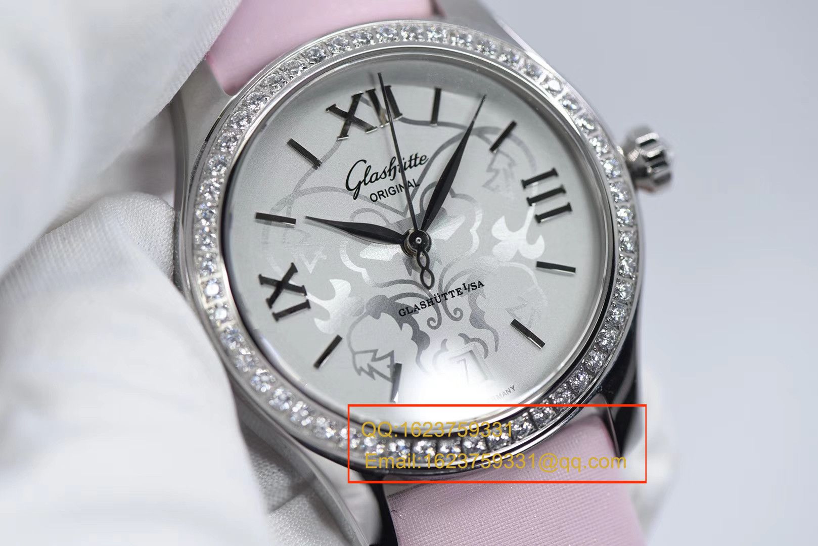 【FK一比一超A精高仿女表】格拉苏蒂原创女表系列1-39-22-03-22-44腕表 / GLA048