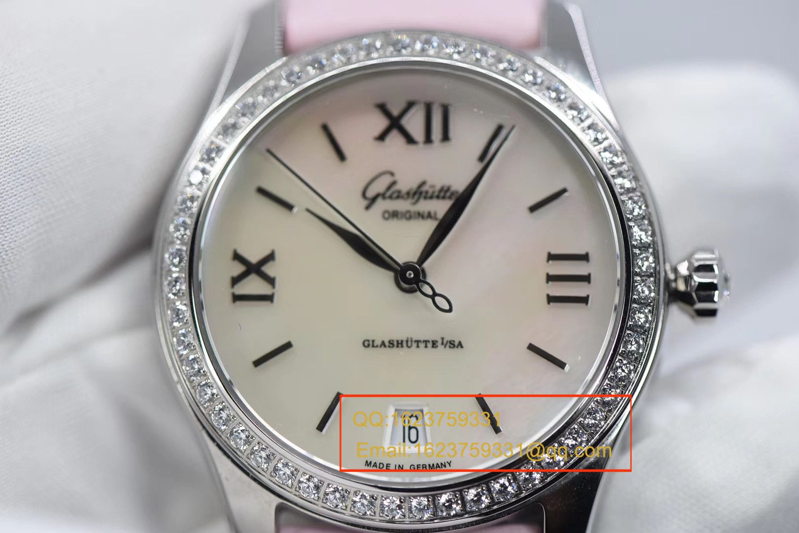 【FK一比一超A精高仿女表】格拉苏蒂原创女表系列1-39-22-03-22-44腕表 / GLA048