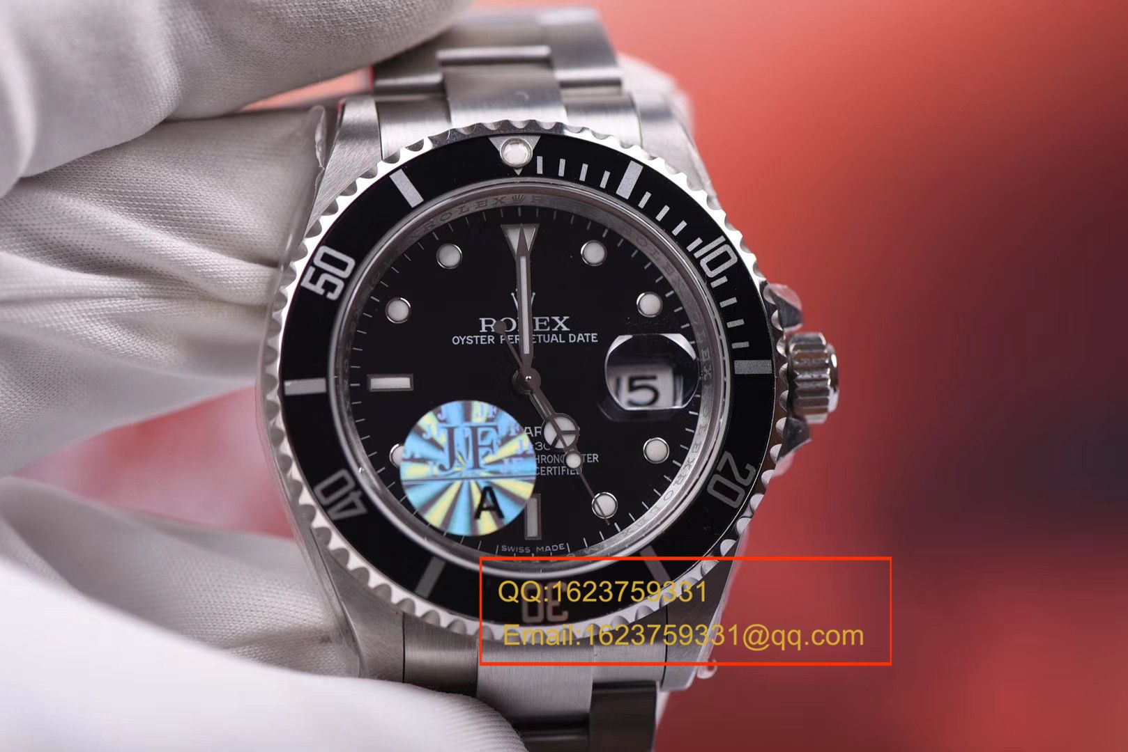 【JF厂一比一超A高仿手表】劳力士潜航者型系列16610LV第四代老款黑水鬼 / RBE173A